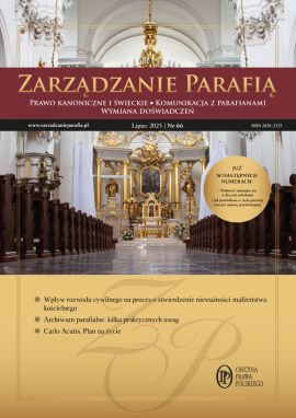 Zarządzanie Parafią nr 66 Lipiec 2025